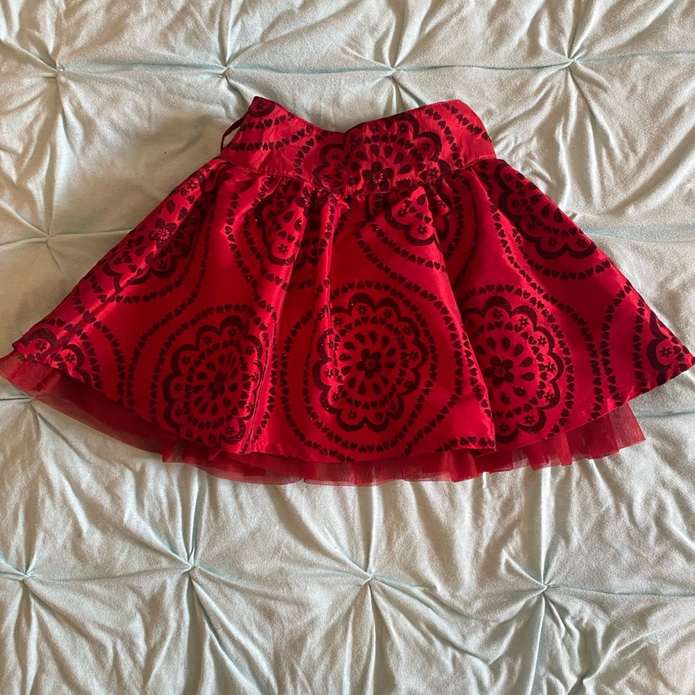 Beautiful Red skirt ❤️